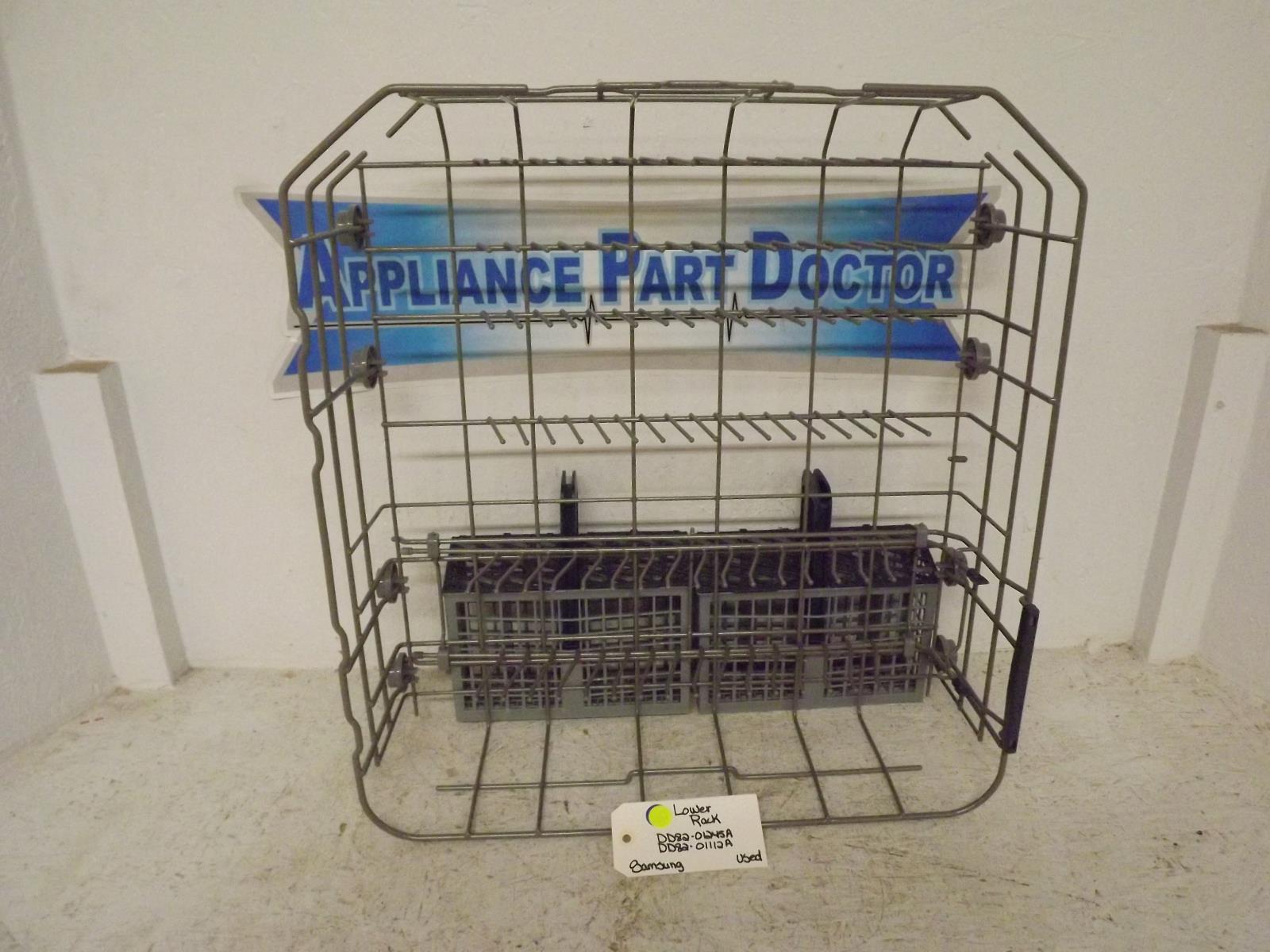 Samsung Dishwasher DD82-01245A DD82-01112A Lower Rack Used Samsung Dishwasher DD82-01245A DD82-01112A Lower Rack Used